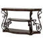 Console à 2 tablettes Gretta Merlot