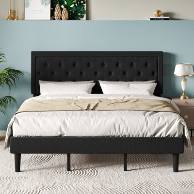 Aquavion Upholstered Platform Bed