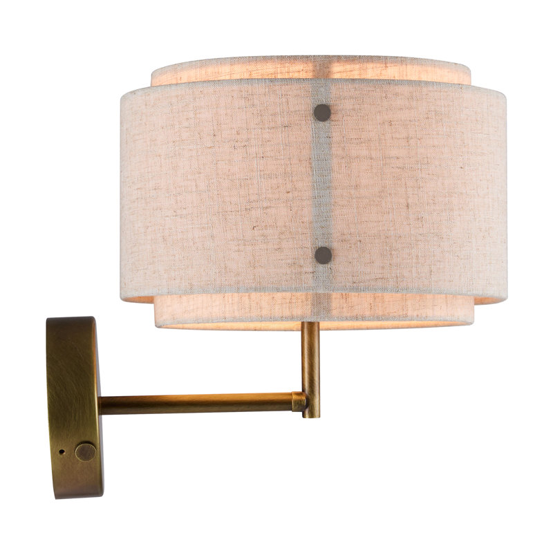 Takai Solid Brass Armed Sconce
