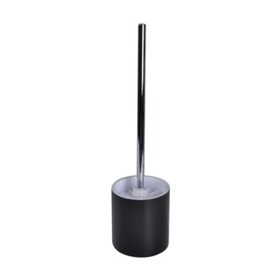 Orren Ellis Dome Plastic Toilet Brush and Holder