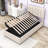 Twin Size Hydraulic Storage Bed with Adjust Headboard-433633448