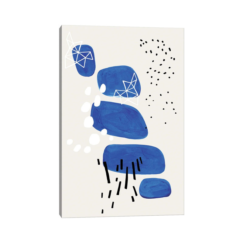 Ocean Pebbles Lost At Sea by EnShape - Wrapped Canvas Gallery-Wrapped Canvas Giclée, 66.04 cm H x 45.72 cm W x 1.91 cm D