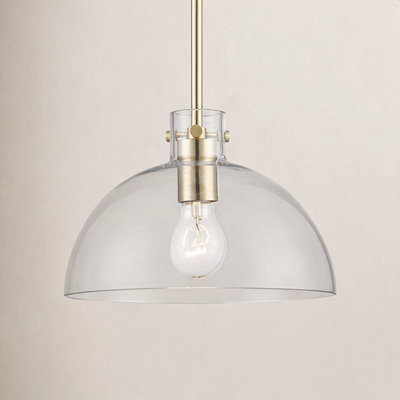 Martins Dimmable Glass Single Light Pendant