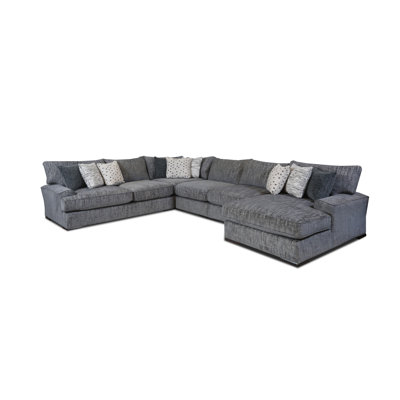 Bella Stone Sectional With Raf Chaise