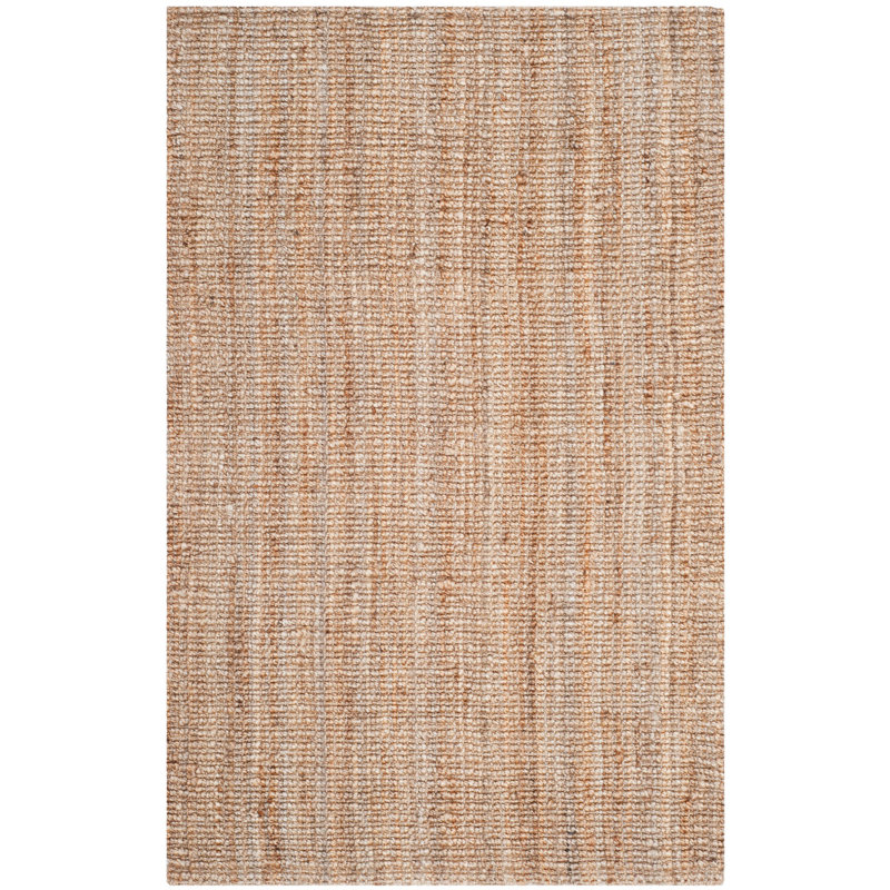Alda Erroll Pollux Machine Made Power Loom Jute Area Rug, Rectangle 6' x 9'