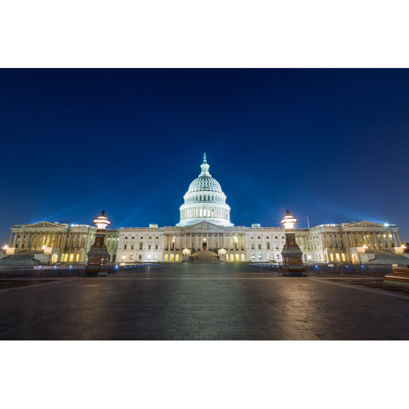 Washington DC par Anujak - Photographie sur toile tendue, H 12 po x l 18 po