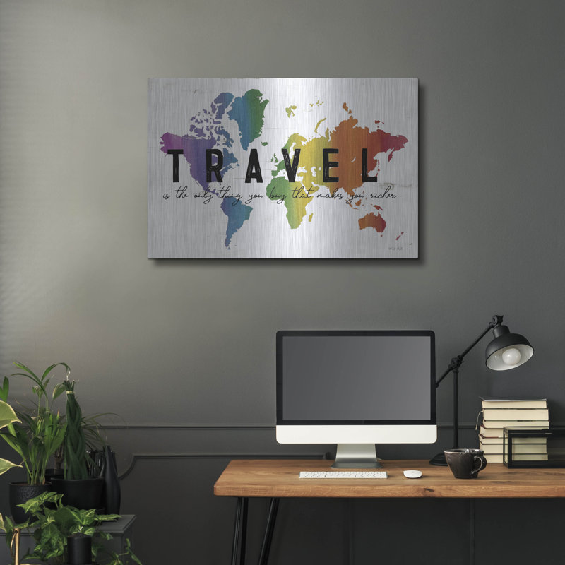 «Travel Is The Only Thing You Buy» par Cindy Jacobs, H 24 po x l 36 po