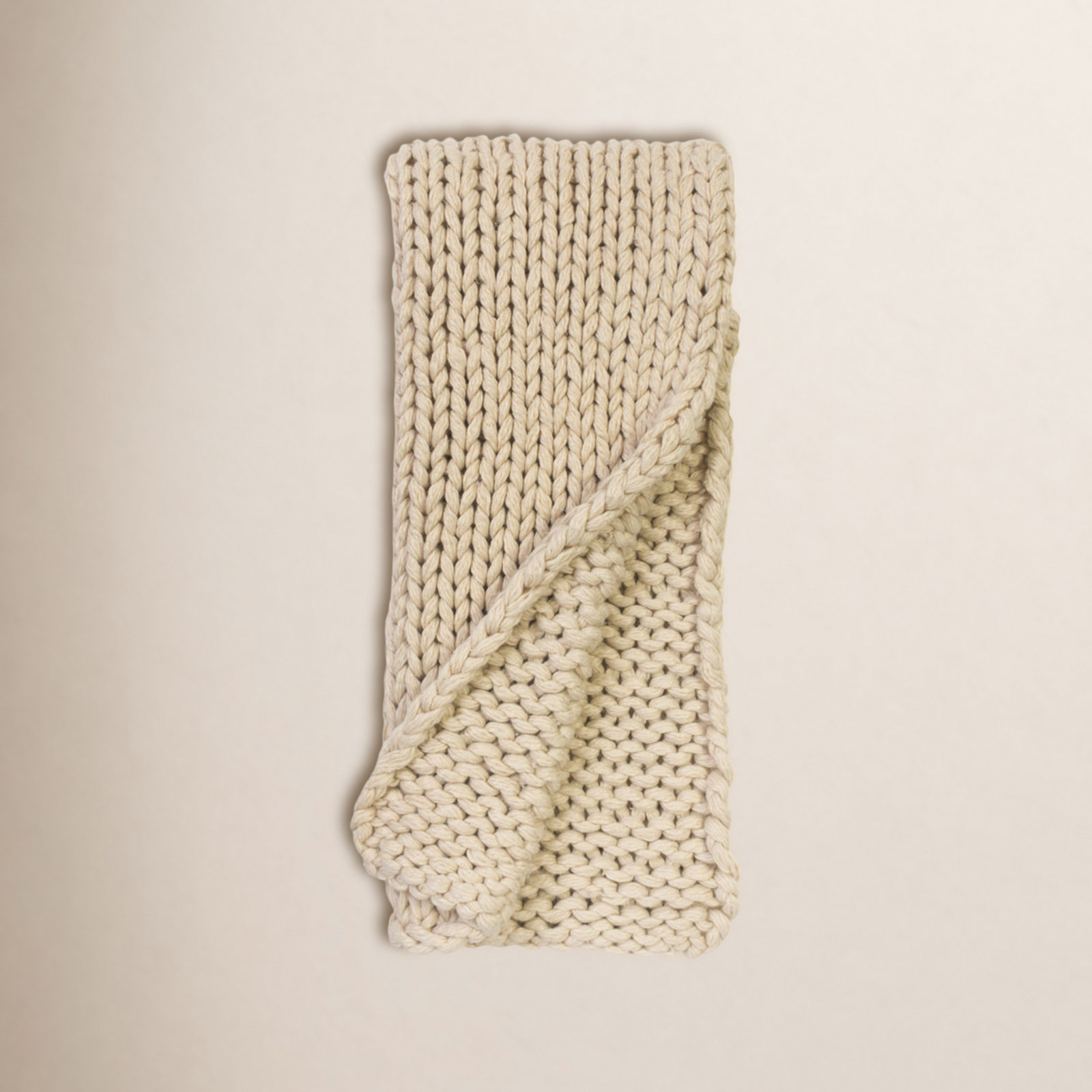 Acrylic Knitted Throw Blanket