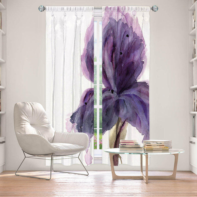 Rideau simple obscurcissant avec passe-tringle Delaughter, L 20 po x L 82 po