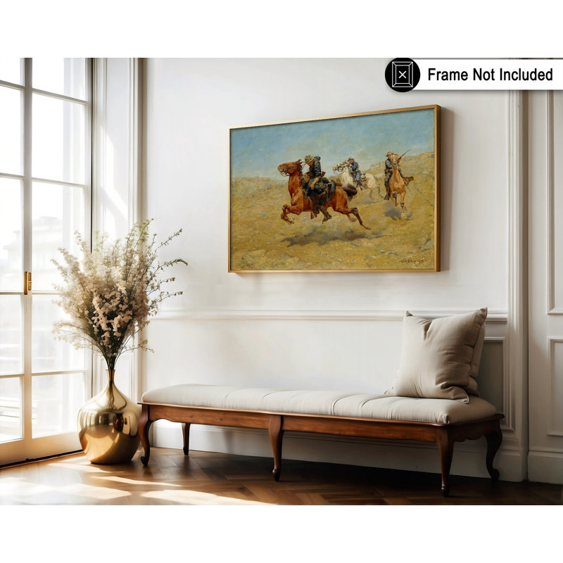 Charles Schreyvogel - My Bunkie, Unframed, Poster, 18"H x 24"W