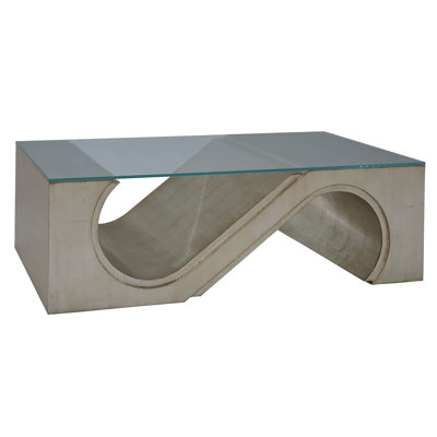 Sylvia Glass Cocktail Table