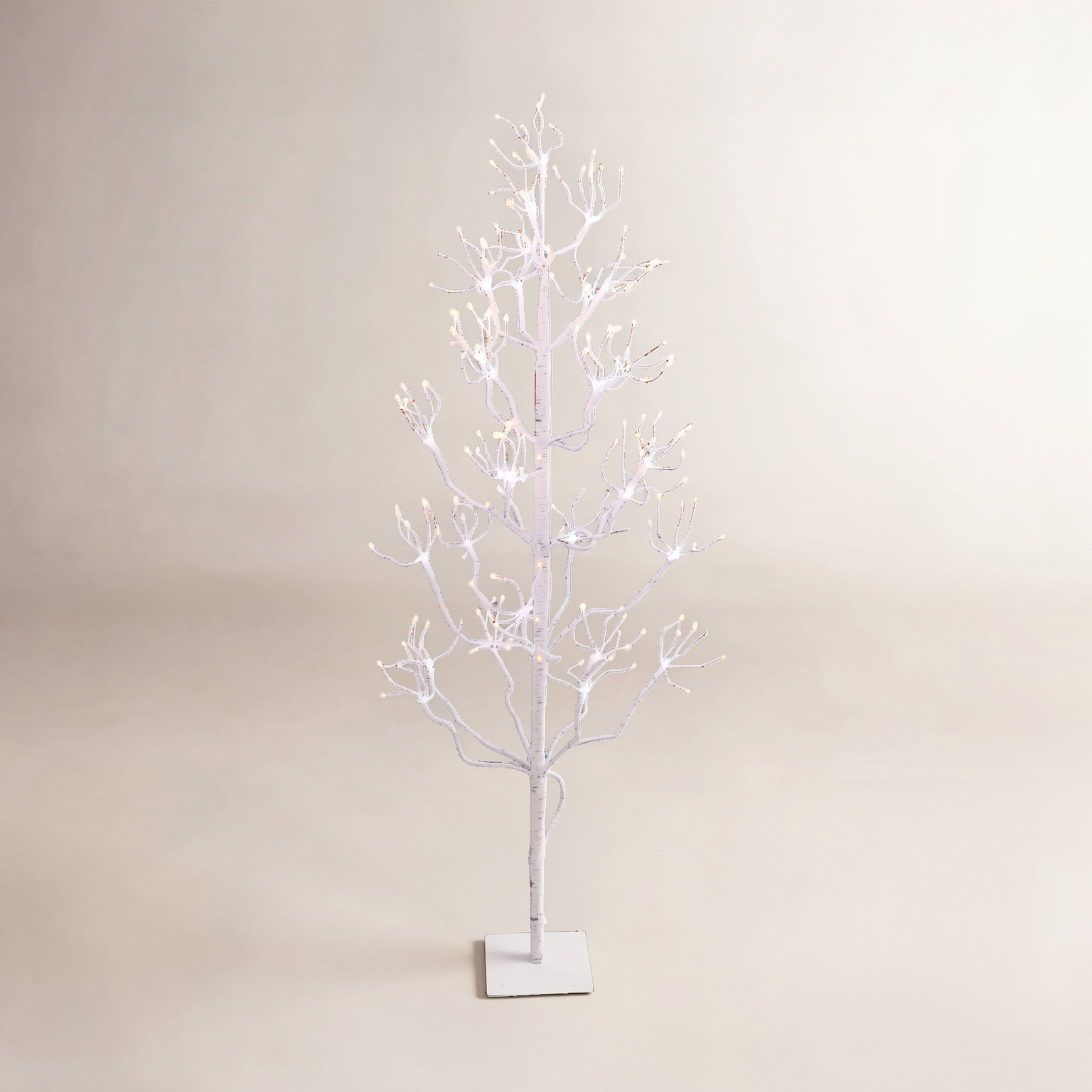 336-Light Birch Tree Net Lights