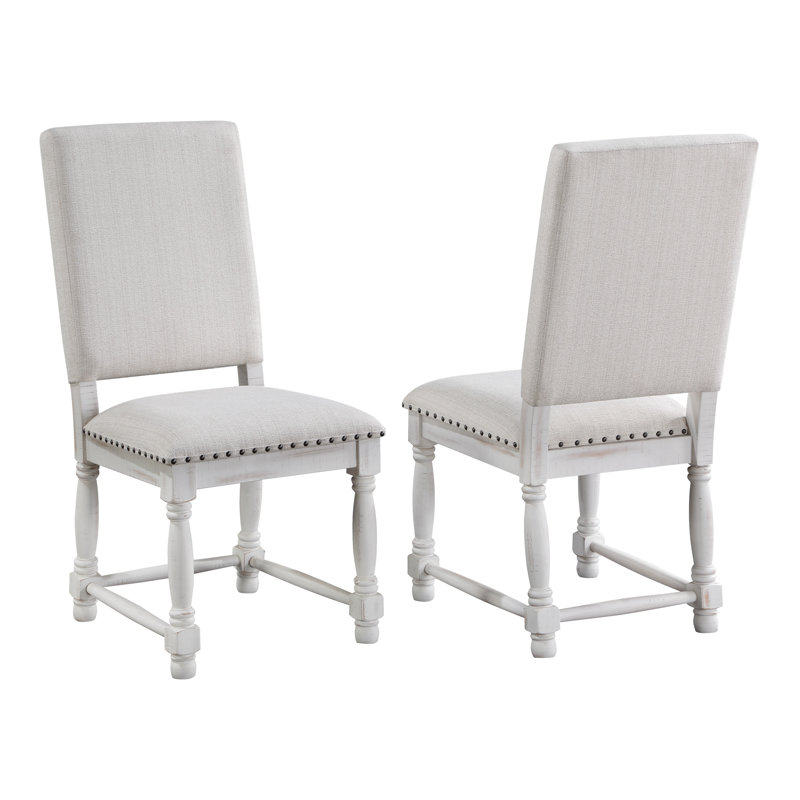 Dorlis 20'' H Fabric Upholstered Pine Side Chair