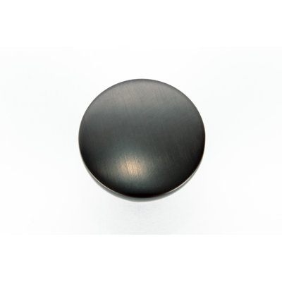 Utopia Alley Emme Cabinet Ring Pull Knob - Decorative Cabinet Drop Pull Knobs For Cabinets And Drawers - Vintage Cabinet Hardware With Hand Finished Oil Rubbed Bronze - Metal Drawer Pull Knobs 1.14" (Set Of 5)