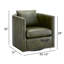 Fauteuil demi-tonneau Sutton