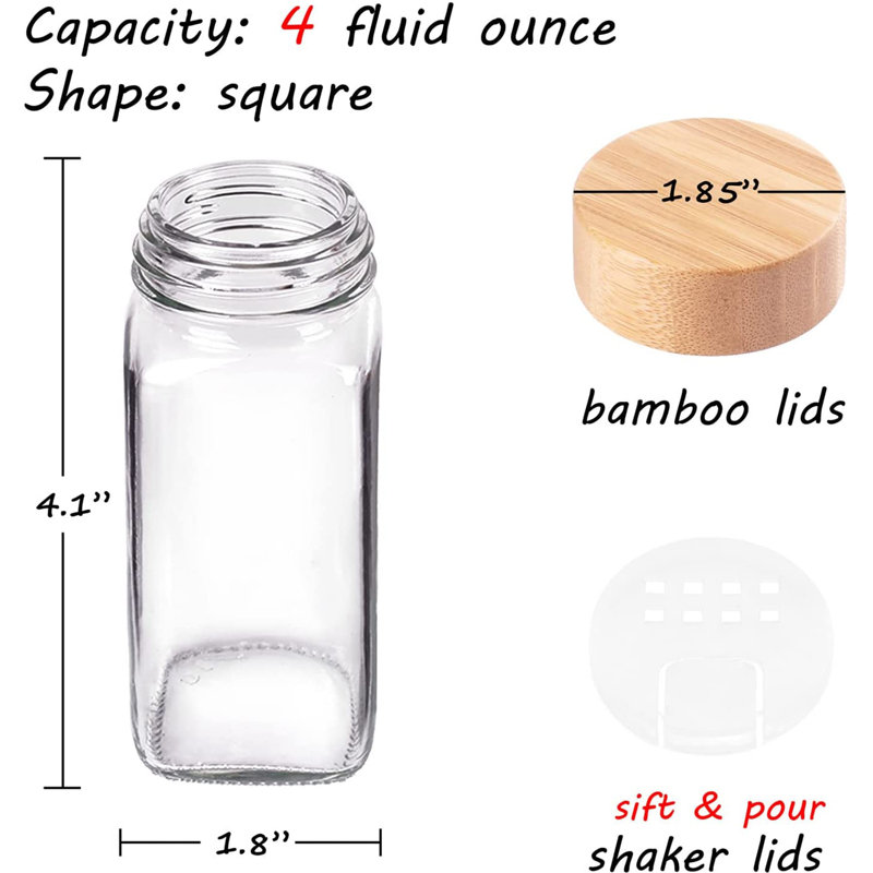Ensemble de 24 pots à épices