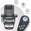 Fauteuil inclinable électrique pivotant avec repose-pieds Jamillah, pivotant sur 360 degrés-481945450