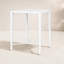 Uttermost Montellano White Outdoor Bar Table