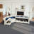 Velvet Sectional Reversible-1392654593
