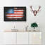 Painted American Flag - Wrapped Canvas-56644356