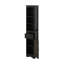 Armoire de salle de bain haute avec tablette réglable, armoire de rangement autoportante avec tiroir et porte-342178293