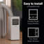 Climatiseur portatif 9000 BTU pour