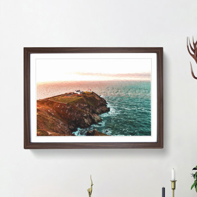 Howth Beacon in Dublin Ireland - Picture Frame Painting Print