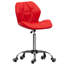 Muskoka Swivel Desk Chair Faux Leather With Adjustable Height, UKFR Certified-1930779377