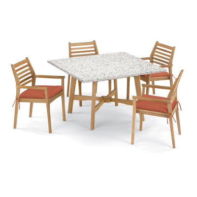 Ensemble repas 5 pièces avec coussins Huggins