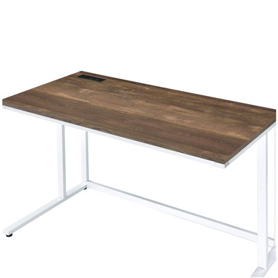 Bureaux en noyer et chêne blanc avec ports USB