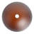 Rosefray 16.5'' Brown Glass Oval Bathroom Sink