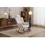 Fauteuil berçant et oscillant rembourré Teddy-1288202543