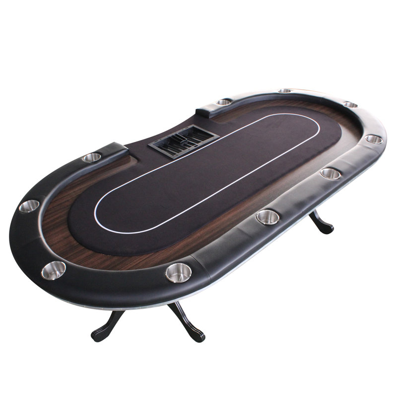 INO Design 96'' 10 - Player Foldable Poker Table