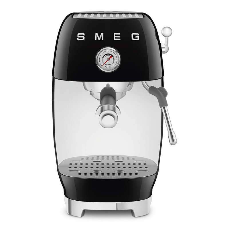 Smeg Manual Espresso Maker With Cold Brew, Black