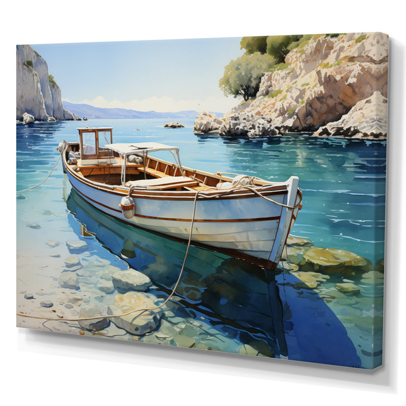 Navagio Beach Zakynthos IV sur toile, H 34 po x l 44 po, Toile tendue