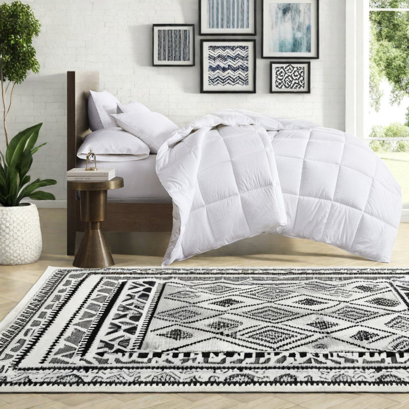 Ultra Warm Bedding Sets, Cotton Full Queen Dobby Comforter For Home