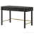 Black 2-Drawer Vanity Desk Makeup Table