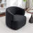 Tybias Upholstered Swivel Barrel Chair-2071017750