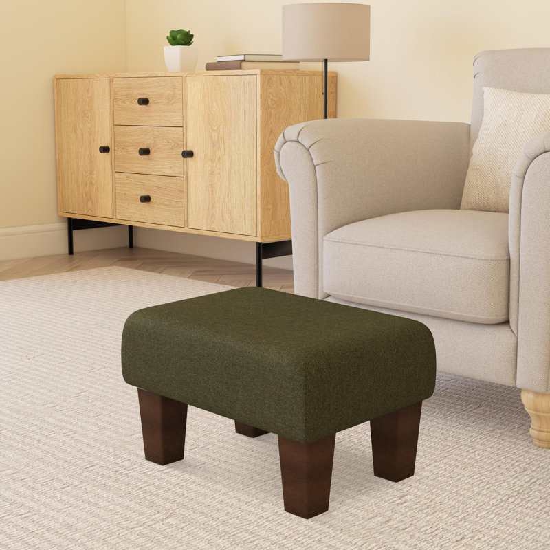 Autryville Wood Contemporary Leg, Mahogany, Poz, Cyprus Green