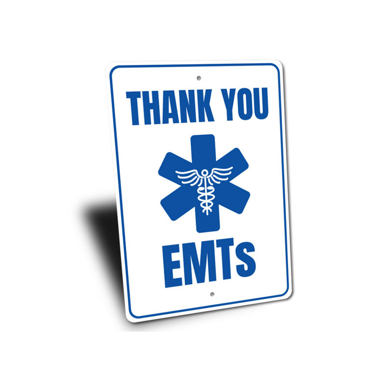 Plaque en aluminium EMT, H 14 po x l 10 po x P 0,04 po