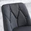 Ensemble de 2 tabourets de bar rembourrés modernes avec dossier capitonné, chaise à hauteur de comptoir avec structure en métal robuste, siège rembourré confortable pour la cuisine, le bar ou la salle à manger-2086021218