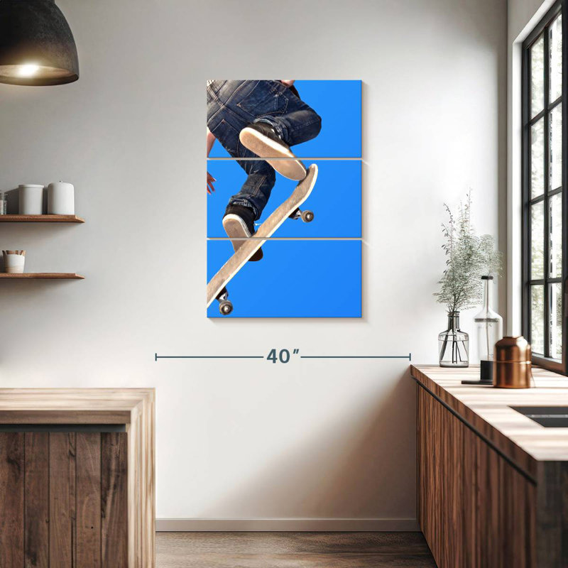 Senne Skateboard Stunt, H 38 po x l 24 po