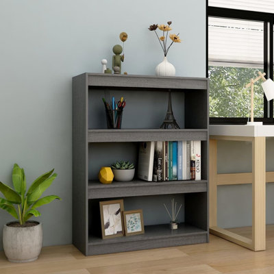 Jamarrian 103cm H x 100cm W Solid Wood Standard Bookcase