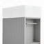 Armoire de salle de bain avec tablette à deux niveaux-584764030