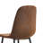 42"L Round Mordern Pedestal Fluted Dining Table Set For 4-6 With 34.5" Dining Chair-1923873669-1923873668