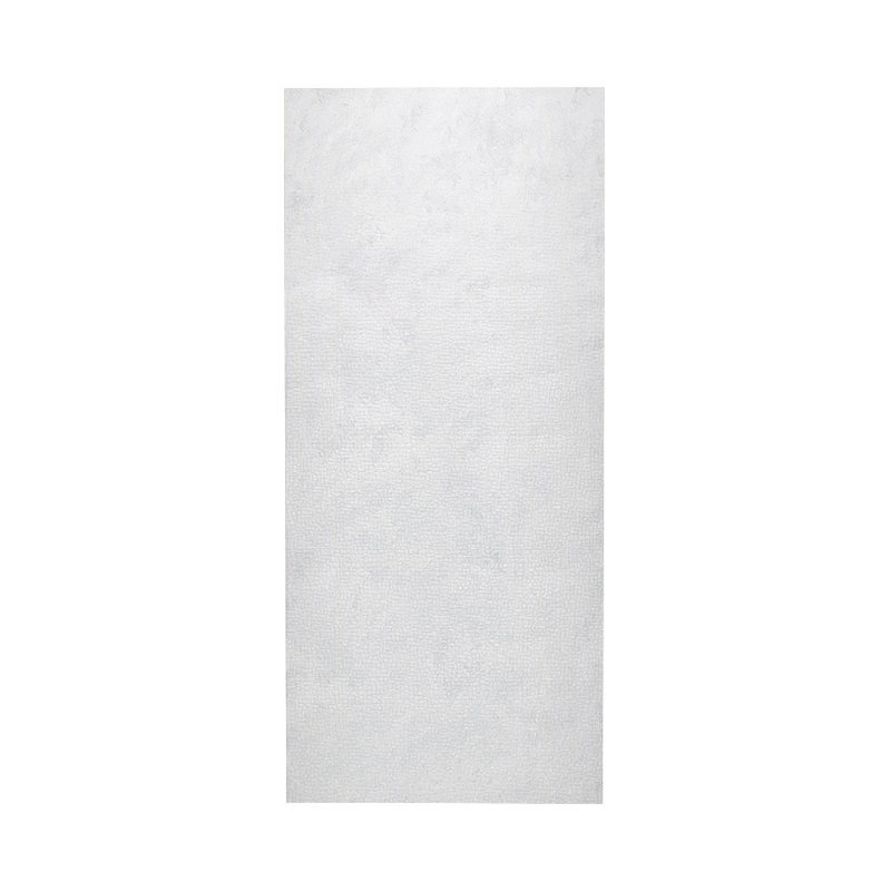 36 W 0.25 D 96 H Glue Up Solid Surface Wall, Ice