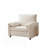 41" Oversized Accent Chair for Living Room, Chenille Armchair w/Pillow Arms-745491094
