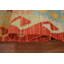 Tapis de couloir géométrique Kilim