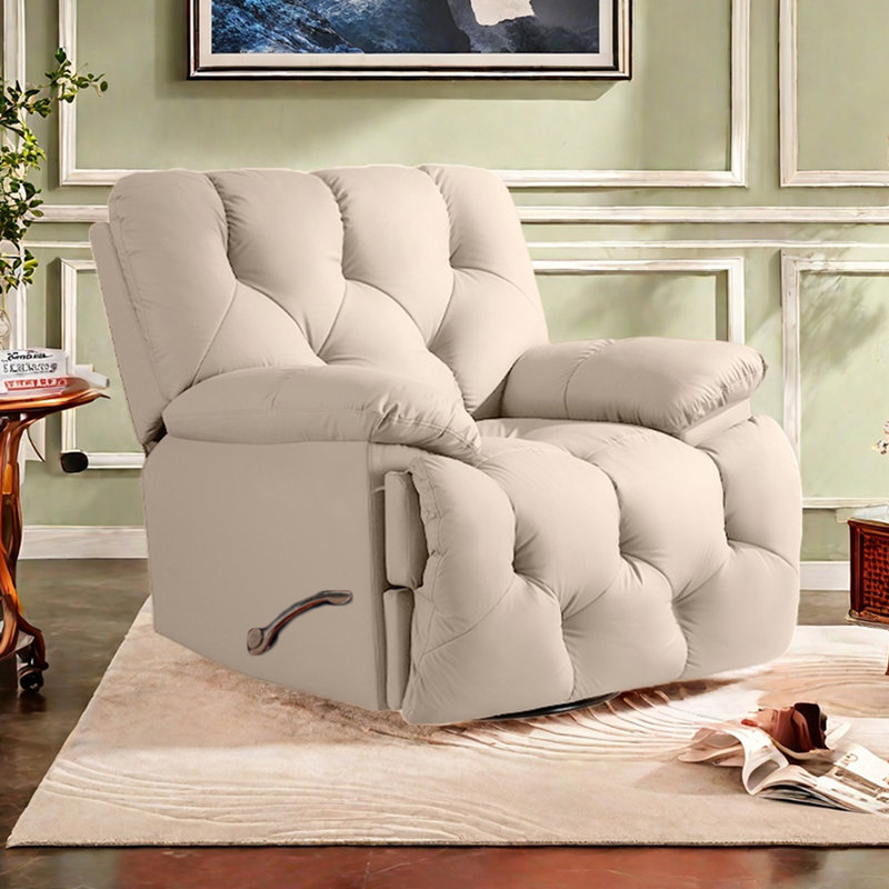 Fauteuil inclinable manuel Gerardi, Beige
