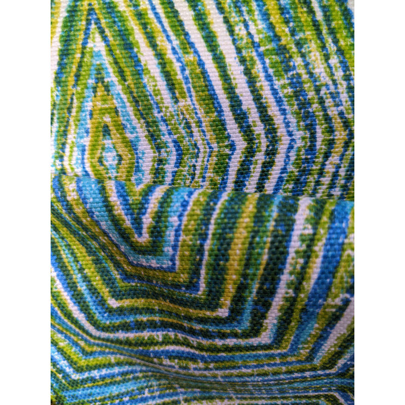 Tissu de lime Sultan, Sarcelle / Vert